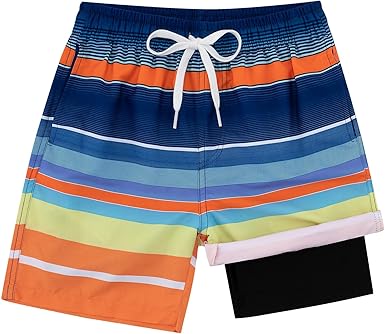 westwolf Boys Swim Trunks with Liner