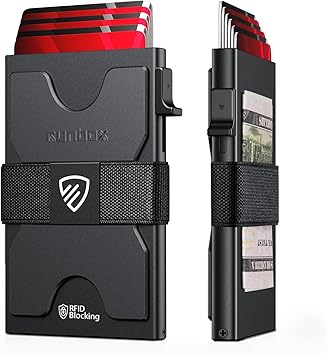 RUNBOX Slim RFID Wallet for Men & Women