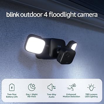 Blink Outdoor 4 Floodlight Camera