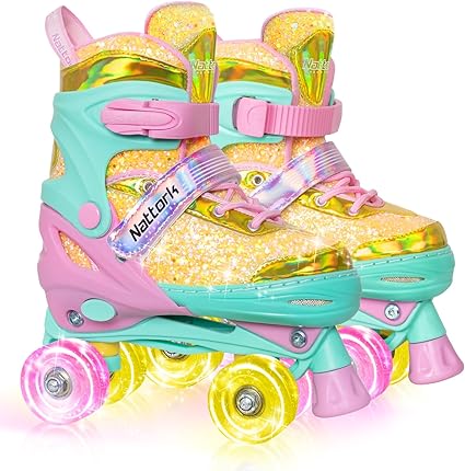 Nattork Kids Roller Skates for Girls