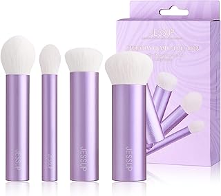 Jessup Makeup Brushes Set 4pcs – Luxury Purple