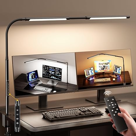 LED Desk Lamp – Adjustable Gooseneck