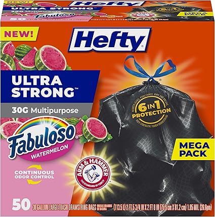 Hefty Ultra Strong 30 Gallon Trash Bags