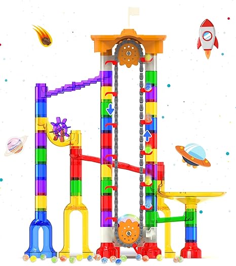Motorized Marble Run – Fun STEM Toy