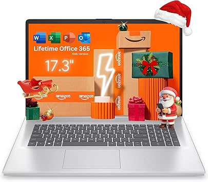 HP 17.3 inch Laptop with Office 365