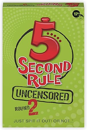 5 Second Rule Uncensored Card Game