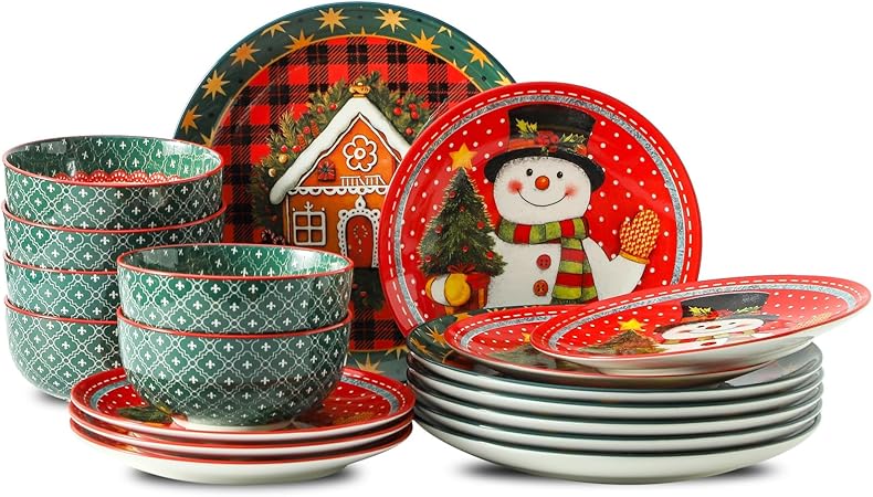 Glowworm Christmas Dinnerware Set