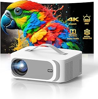 Lisowod Portable Projector 4K