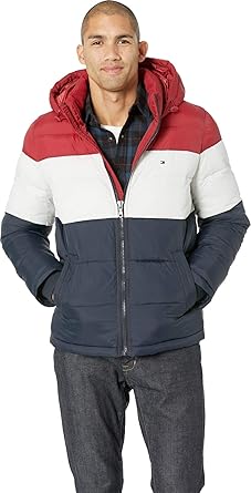 Tommy Hilfiger Men’s Hooded Puffer Jacket
