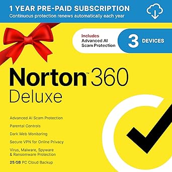 Norton 360 Deluxe 2026 Antivirus Software