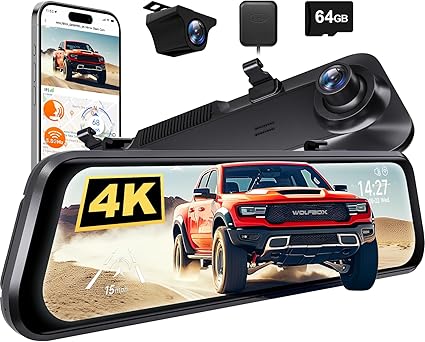 WOLFBOX G850 PRO 4K Dash Cam