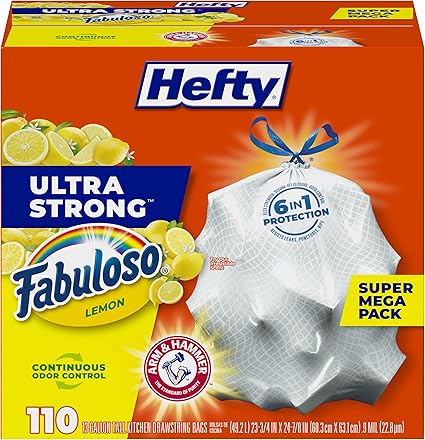 Hefty Ultra Strong Trash Bags