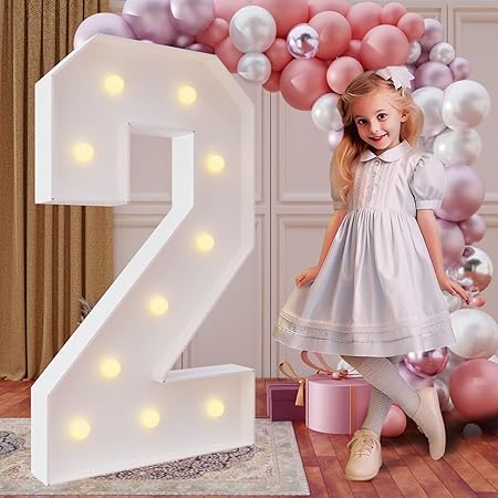 imprsv 4FT Marquee Numbers for Parties