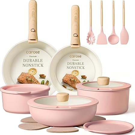 CAROTE Nonstick Cookware Set