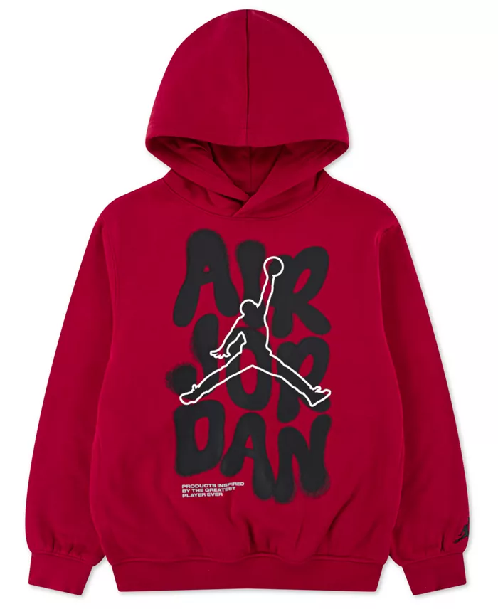 Jordan Boys’ Spray Graphic Hoodie