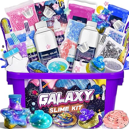 Galaxy Slime Kit for Kids