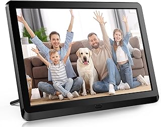 10 Inch Digital Picture Frame with IPS Screen, Smart Digital Photo Frames Electronic Picture Frame Slideshow with IPS Screen Remote Control Easy Setup and Share Photos Video for Friends and Family — 50% OFF | Only $49.99