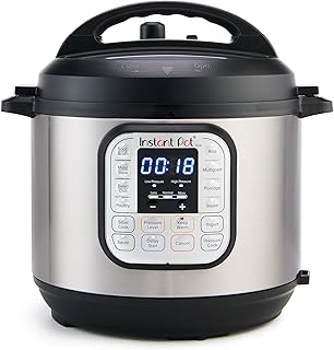 Instant Pot Duo 7-in-1 Electric Pressure Cooker, Slow Cooker, Rice, Steamer, Sauté, Yogurt Maker, Warmer & Sterilizer, Includes App With Over 800 Recipes, Stainless Steel, 6 Quart — 18% OFF | Only $89.99