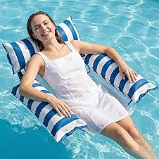 Jasonwell Inflatable Pool Floats Adult – Fabric Pool Floaties Chair… — 52% OFF | Only $13.99