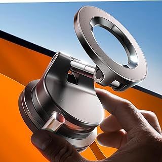 LISEN for Magsafe Car Mount, Magnetic Phone Holders for Your Car Vacuum, Phone Mount for Car Accessories for Women Men Jeep BMW, Suction Phone Holder Gifts Kits, for iPhone 17 Pro Max 16 15 14 13 12 — 67% OFF | Only $9.71