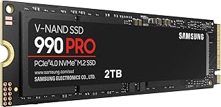 Samsung 990 PRO SSD 2TB NVMe M.2 PCIe Gen4, M.2 2280 Internal Solid State Hard Drive, Seq. Read Speeds Up to 7,450 MB/s for High End Computing, Gaming, and Heavy Duty Workstations, MZ-V9P2T0B/AM — 98% OFF | Only $10.90