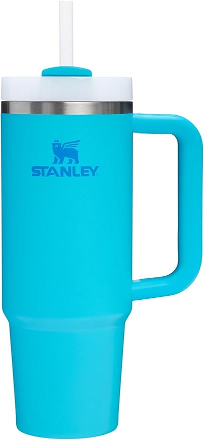 Stanley Quencher H2.0 Tumbler with Handle and Straw 30 oz | Flowstate 3-Position Lid | Cup Holder Compatible for Travel | Insulated Stainless Steel Cup | BPA-Free | Splash — 50% OFF | Only $17.50