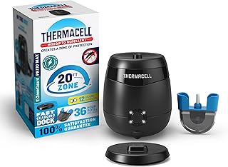 Thermacell E-Series Rechargeable Mosquito Repeller with 20’ Mosquito Protection Zone; Bug Spray Alternative; Scent Free — 79% OFF | Only $11.58