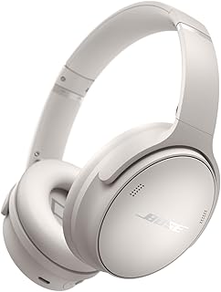 Bose QuietComfort Headphones – Wireless Bluetooth Headphones, Active Over Ear Noise Cancelling and Mic, USB-C Charging, Deep Bass, Up to 24 Hours of Playtime, White Smoke — 36% OFF | Only $229.00