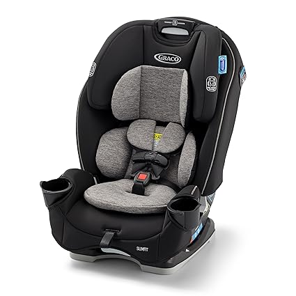 Graco Slimfit 3-in-1 Convertible Car Seat, Slim Car Seat with Space-Saving Design, Highback Booster Seat with 10-Position Headrest, Rear Facing and Forward Facing Carseat, Jarret — 25% OFF | Only $172.49