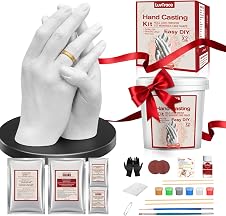 LUVTRACE Hand Casting Kit for Couples Easy DIY Plaster Mold Ki… — 64% OFF | Only $29.99