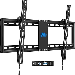 Mounting Dream TV Wall Mount for Most 37-90 Inch TVs, Universal Tilt TV Mount Fit 16″, 18″, 24″ Stud with Loading Capacity 132lbs, Max Vesa 600 x 400mm, Low Profile Flat Wall Mount TV Bracket — 20% OFF | Only $27.05