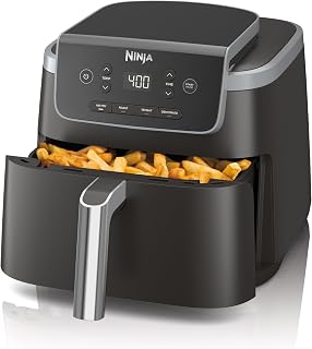 Ninja Air Fryer Pro, 5 Qt, 4-in-1, Grey, AF141 | Air fry, roast, reheat, dehydrate, 1750W, 400F max, Fits 4 lbs fries, Nonstick basket, Dishwasher-safe — 31% OFF | Only $89.99