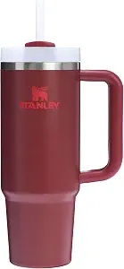 STANLEY Quencher H2.0 Flow State Tumbler, 30 oz, Cranberry — 50% OFF | Only $20.00
